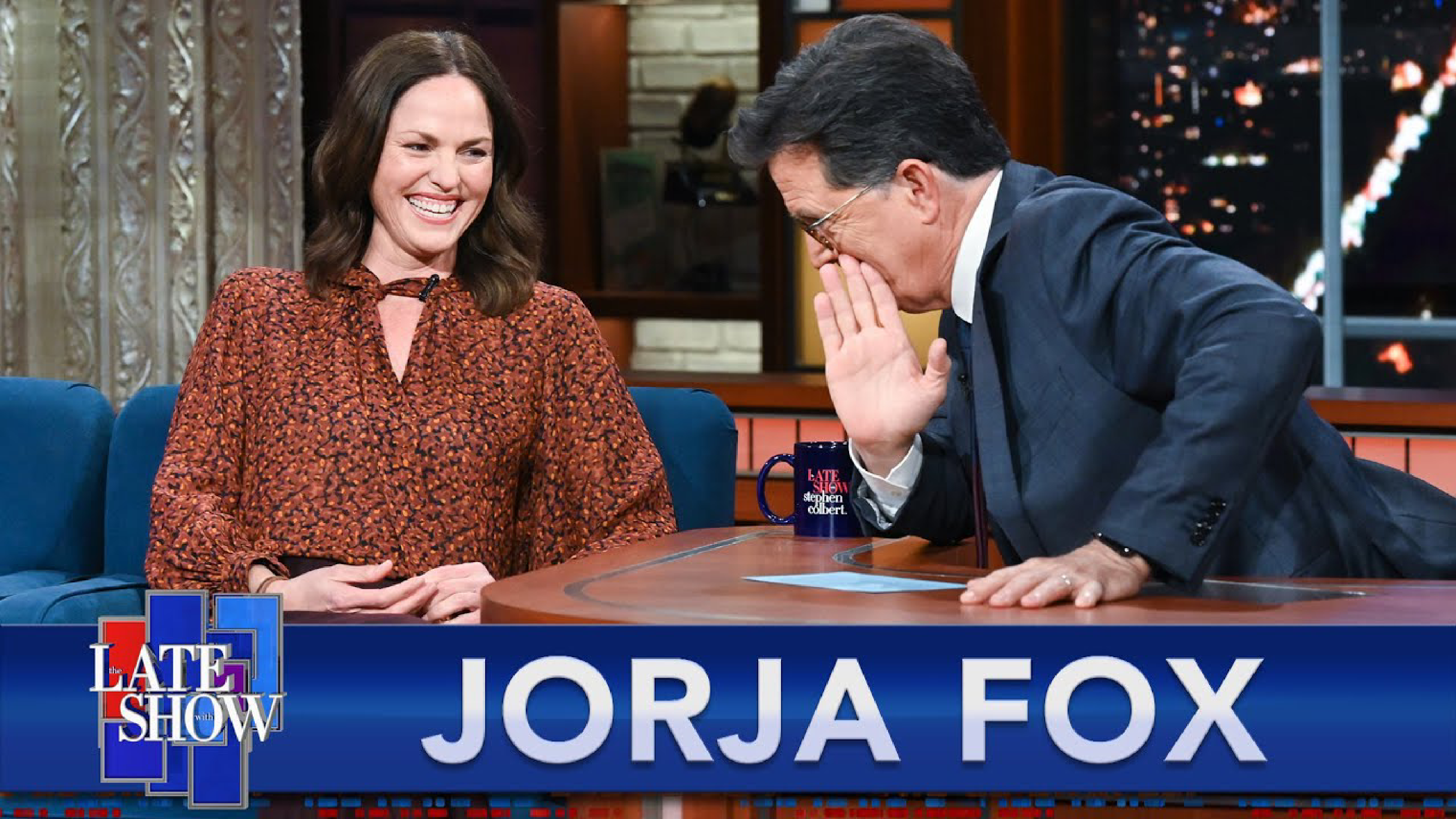 Jorja to Stephen Colbert on the Flawed Heroes of "CSI"